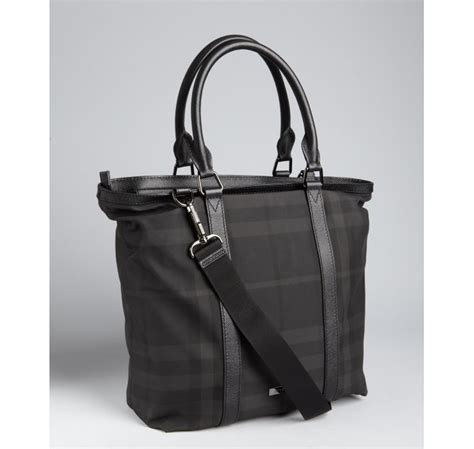 burberry black and grey nylon tote bag|Burberry nylon crossbody bag.